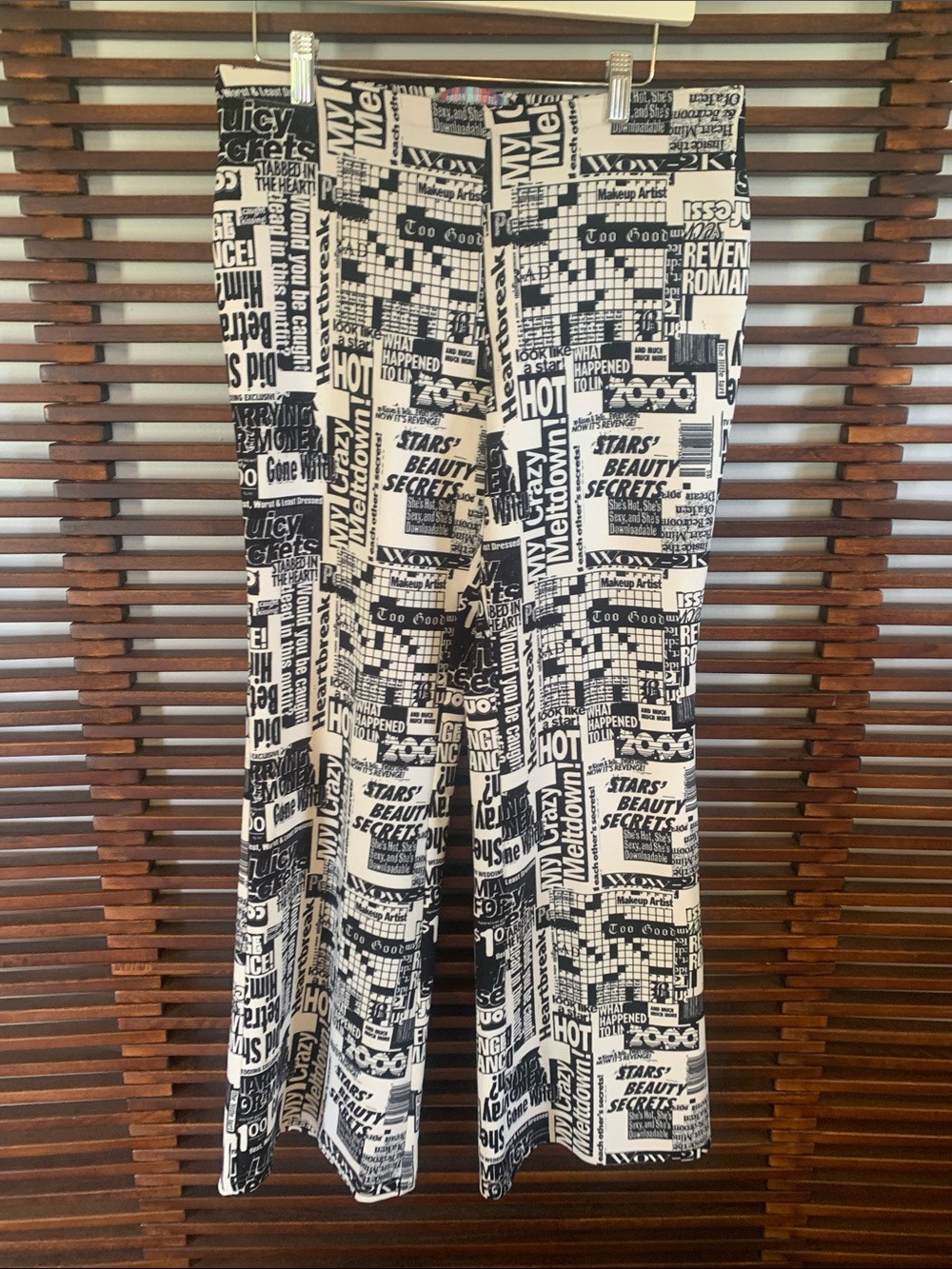 🎉NEW LISTING!🎉Urban Outfitters Black & White Newspaper Print Pants